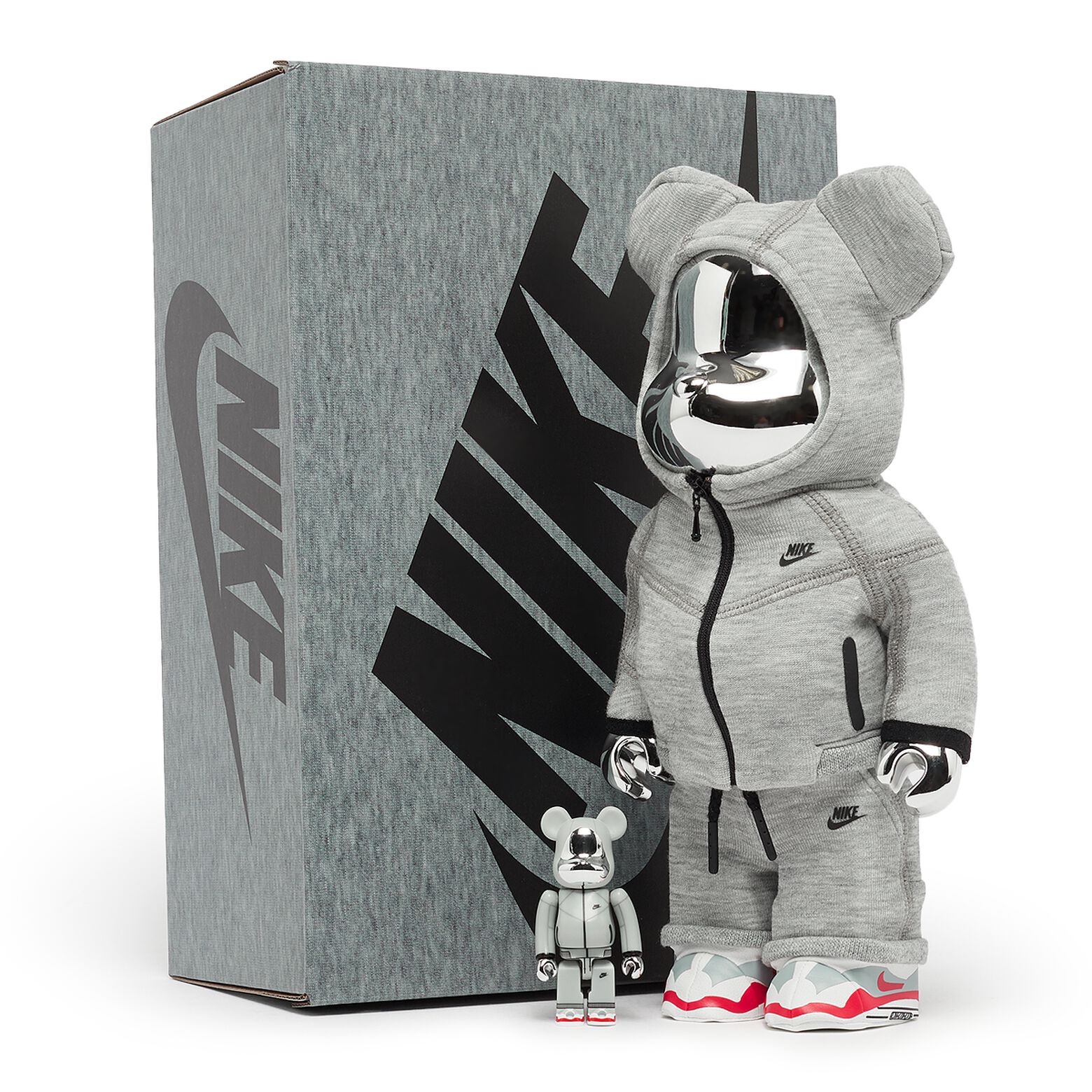 BE@RBRICK NIKE TECH FLEECE N98 100% + 400%