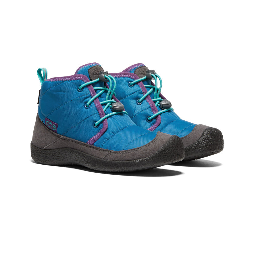 Big Kids' Howser II Waterproof Chukka | Mykonos Blue/Atlantis