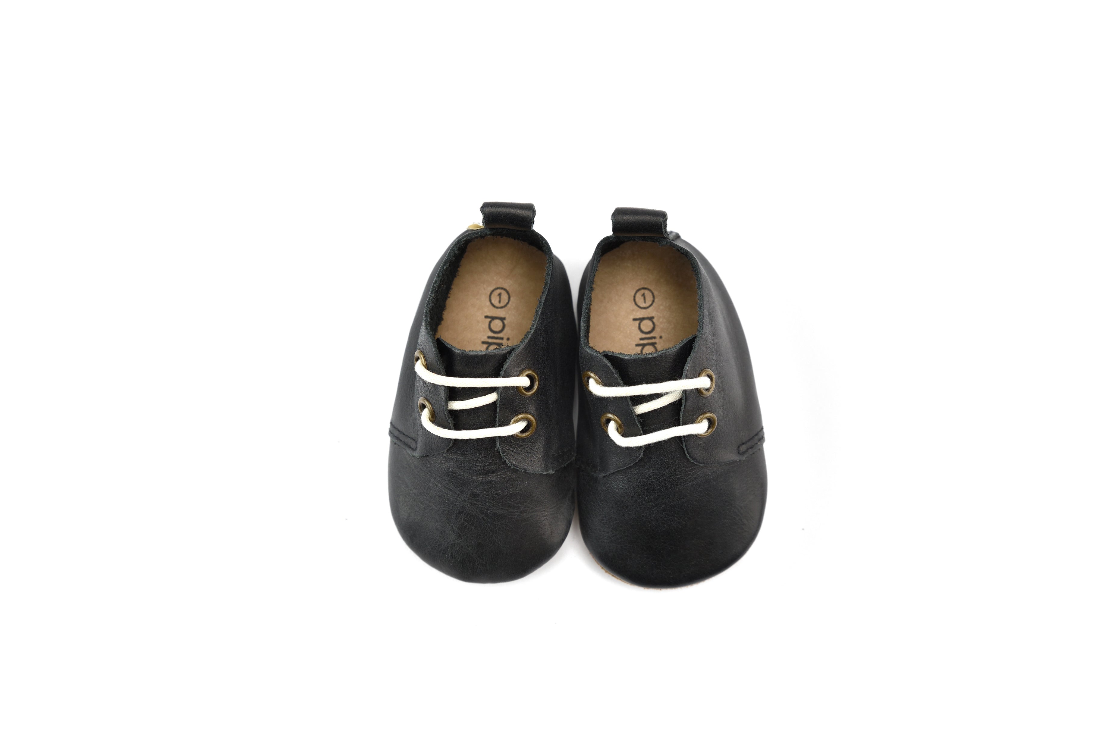 Black - Low Top Oxfords - Soft Sole