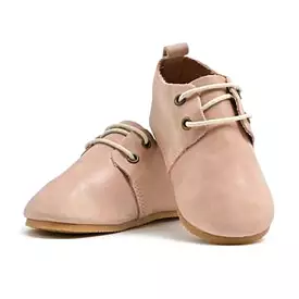 Blush - Low Top Oxfords - Hard Sole