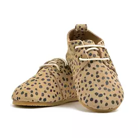 Cheetah - Low Top Oxfords - Hard Sole