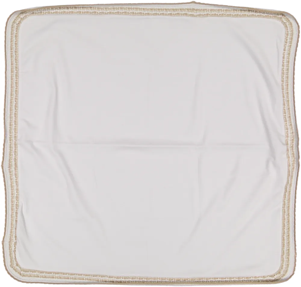 CJ30009-RCV BLANKET-White/Beige