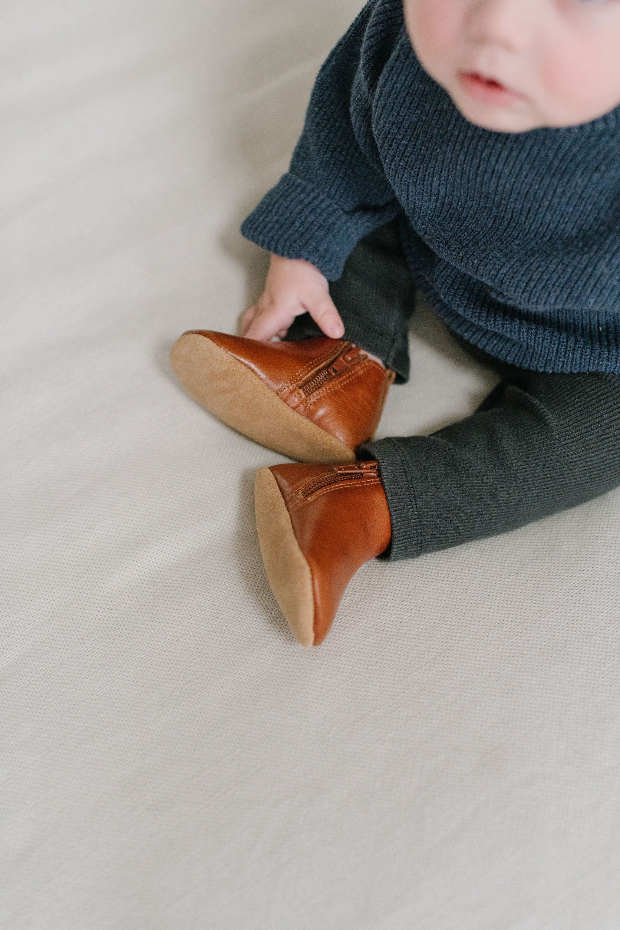 Cognac - Chelsea Boot - Soft Sole