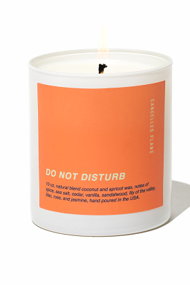 Do Not Disturb Candle