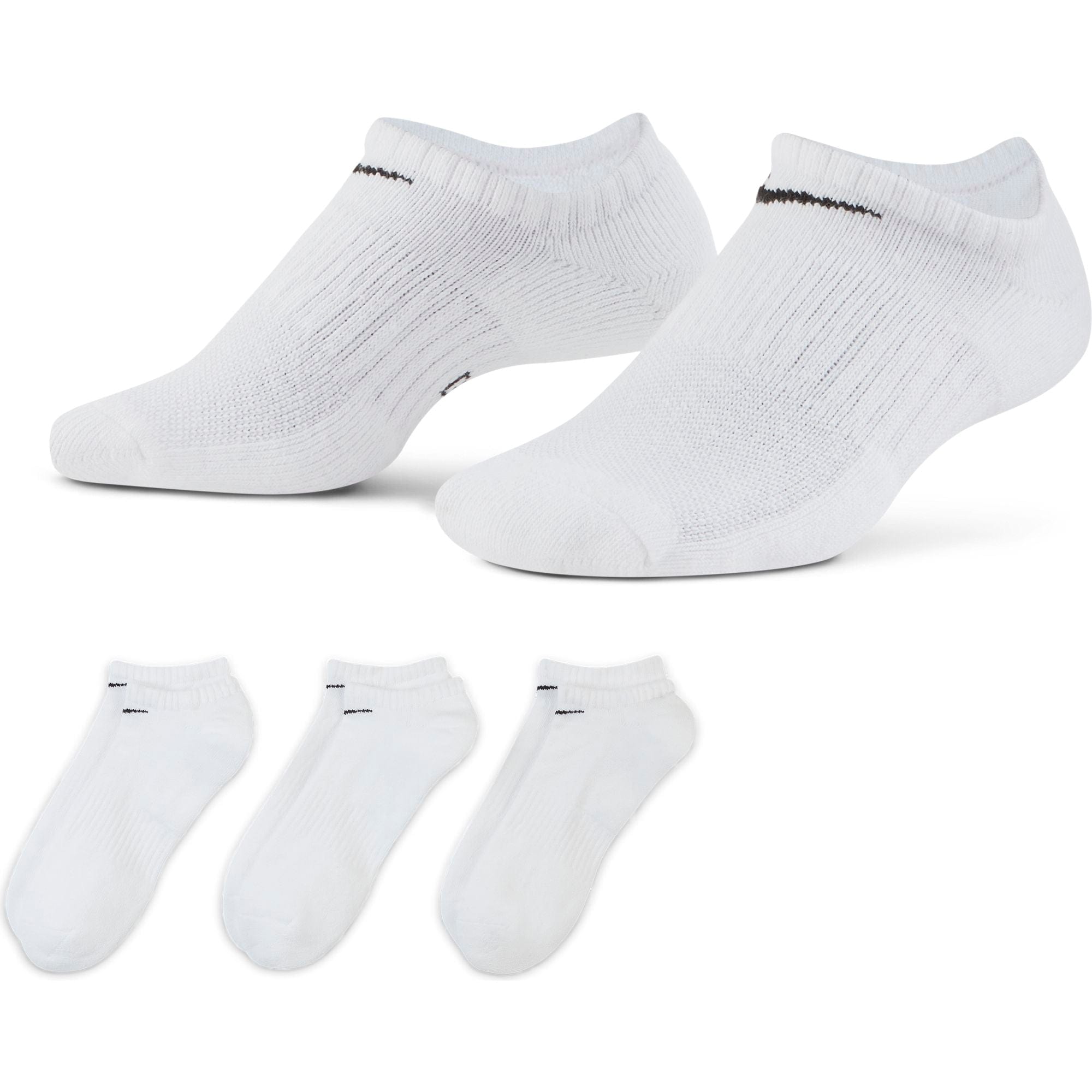 Everyday Cushioned Training No-Show Socks (3 Pairs)