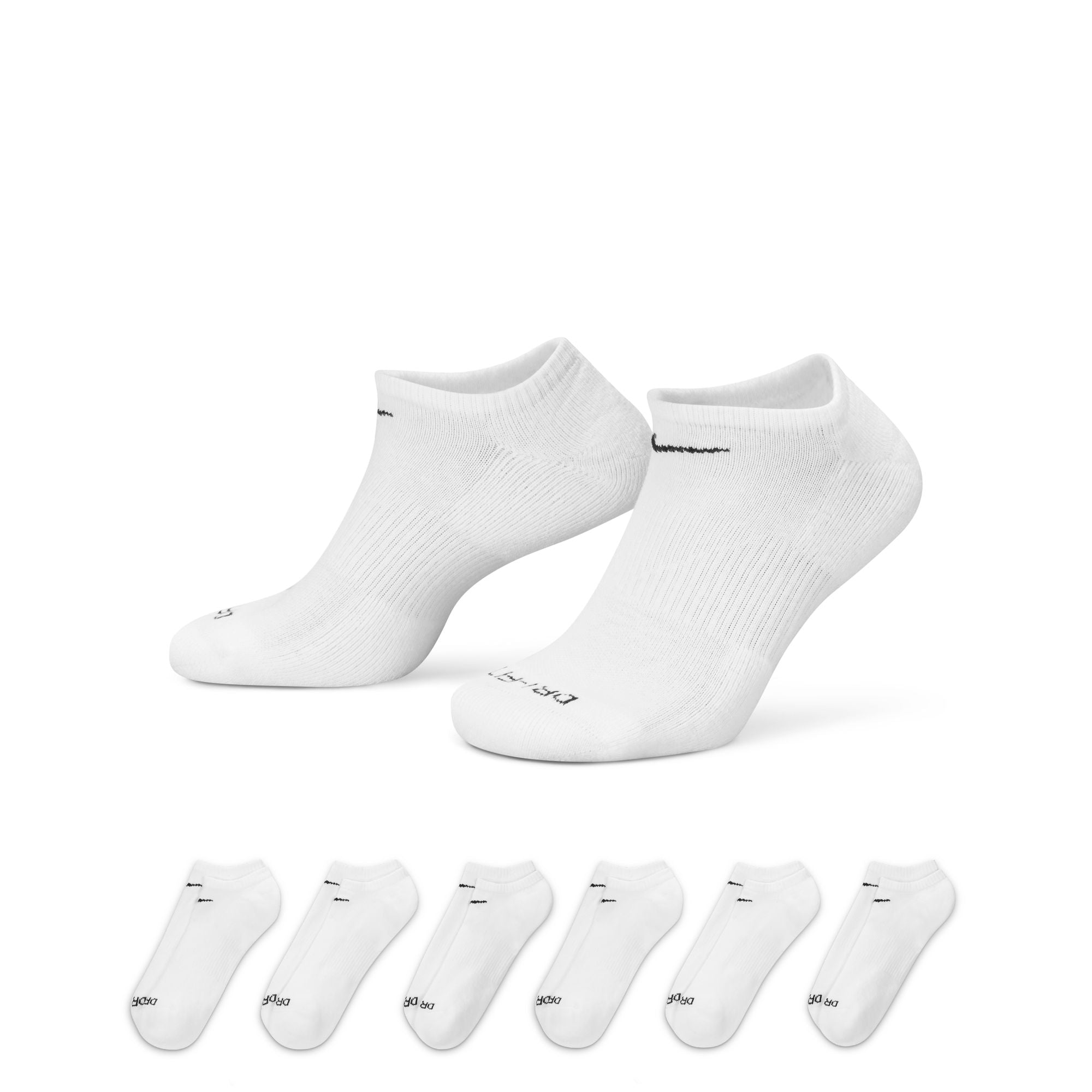 Everyday Plus Cushioned No Show Socks (6 Pairs)