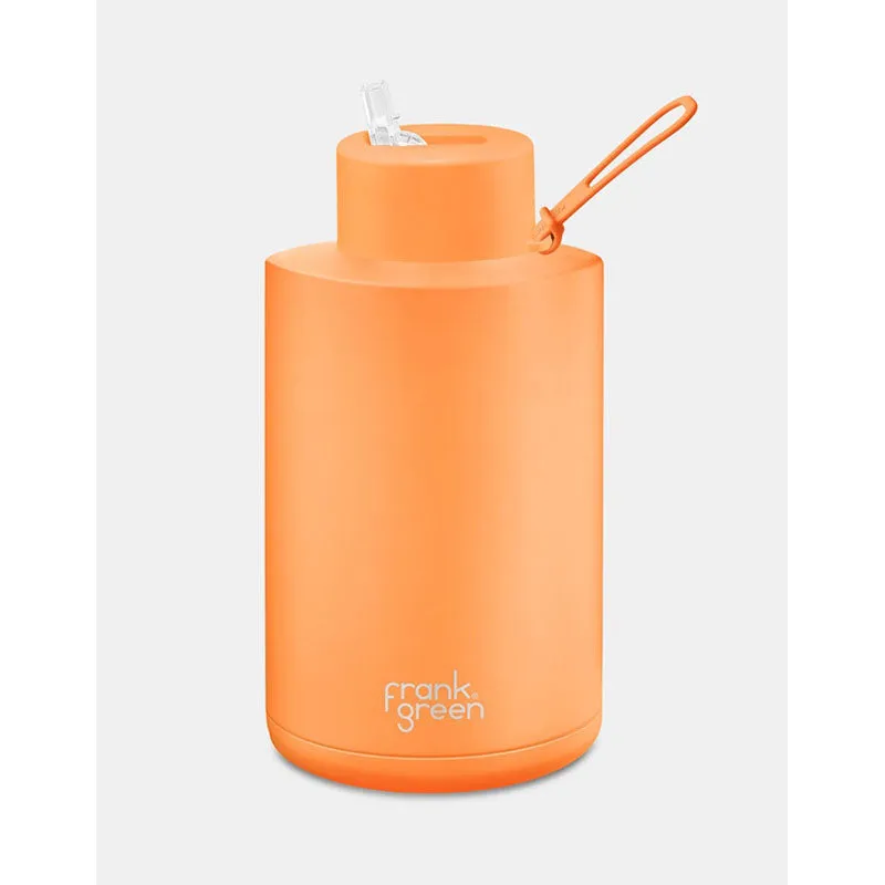 Frank Green Ceramic Reusable Bottle (2 litre) - Straw Lid