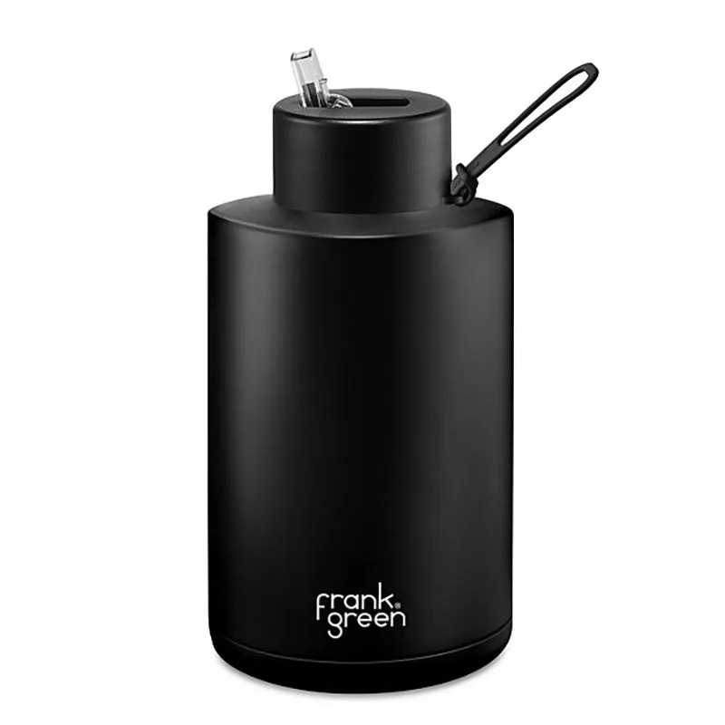 Frank Green Ceramic Reusable Bottle (2 litre) - Straw Lid