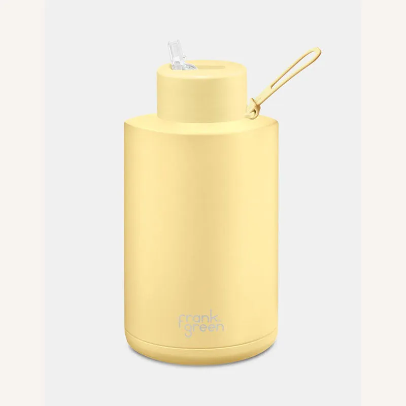 Frank Green Ceramic Reusable Bottle (2 litre) - Straw Lid