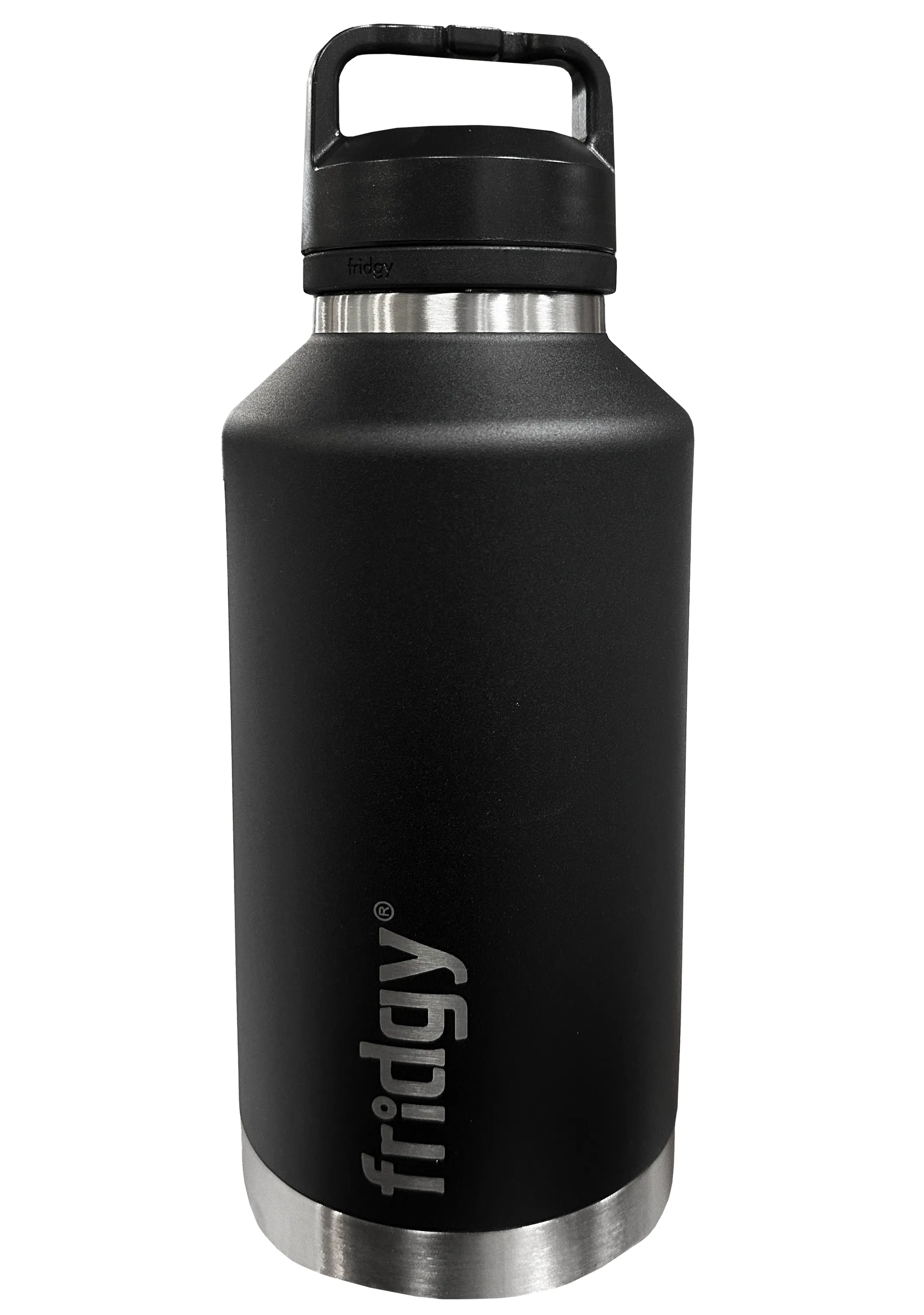 Fridgy 1.9L All-Dayer Water Bottle Black