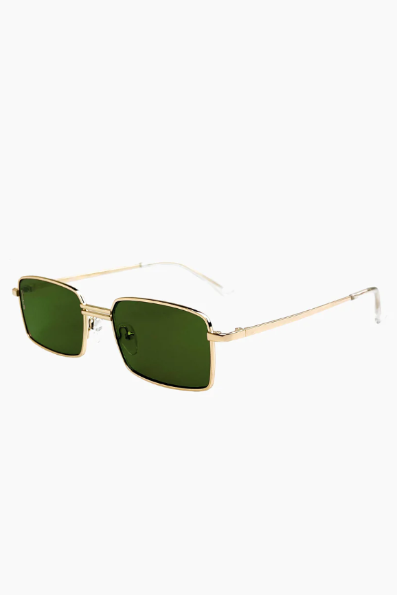 Gold Green Ila sunglasses