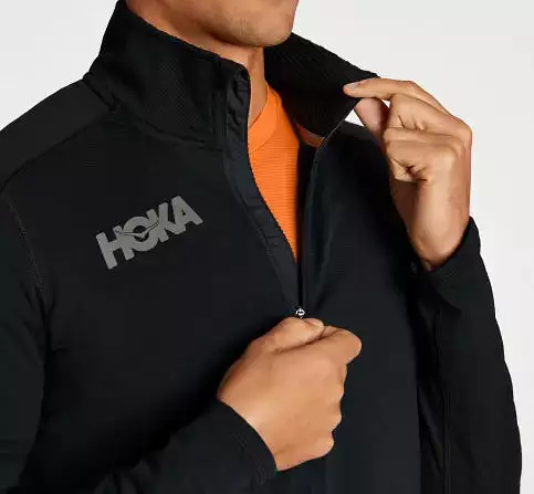 Hoka - Men's 1/2 Zip Midlayer Black 1115793