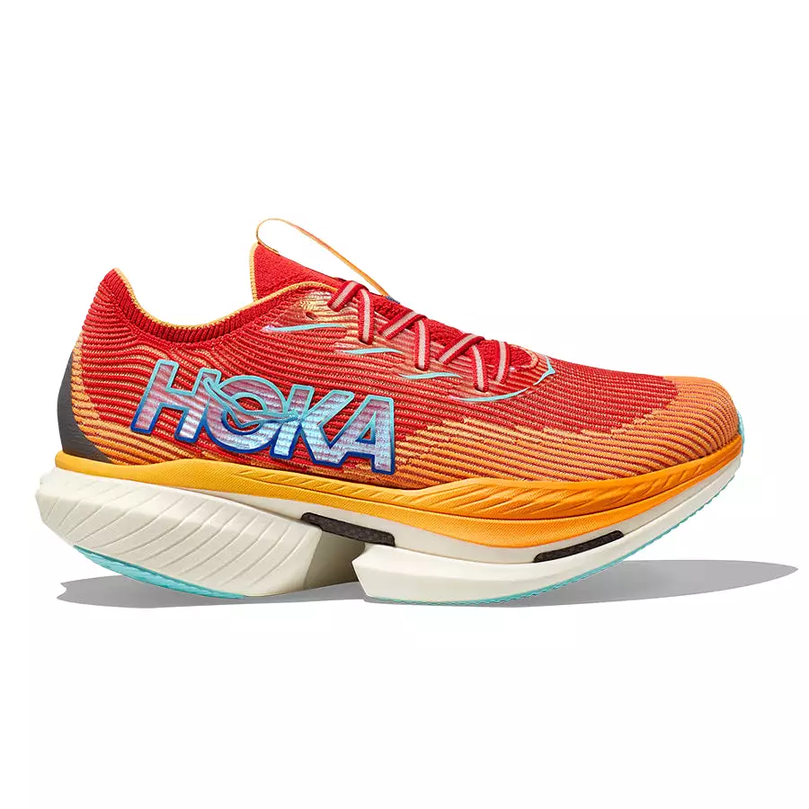 Hoka One One Cielo X1 Naranja Rojo