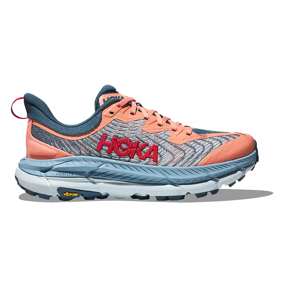 Hoka One One Mafate Speed 4 Coral Azul