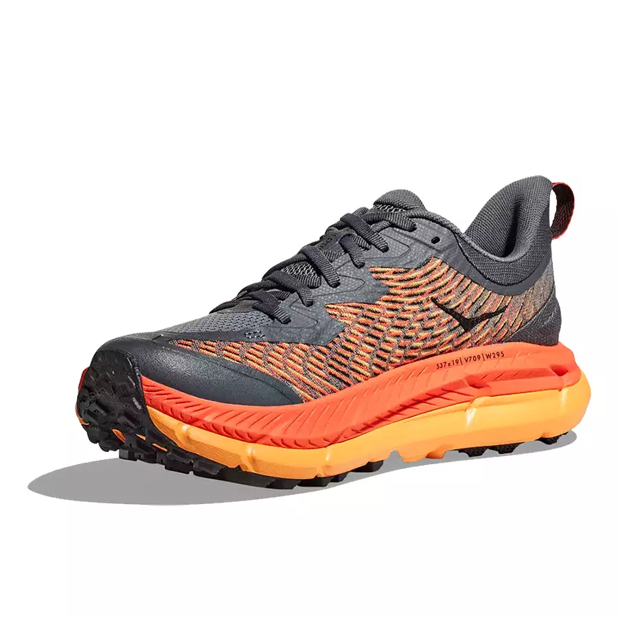 Hoka One One Mafate Speed 4 Naranja Gris