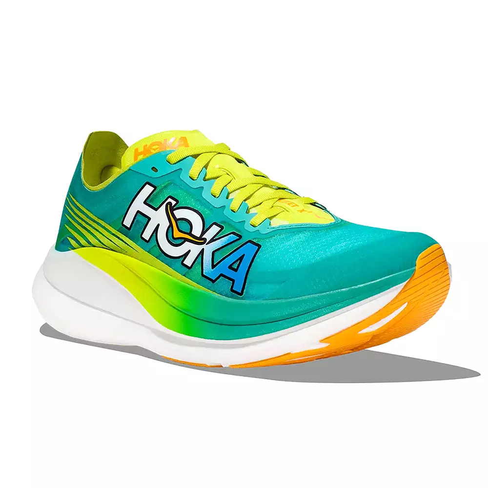 Hoka One One Rocket X2 Verde Amarillo