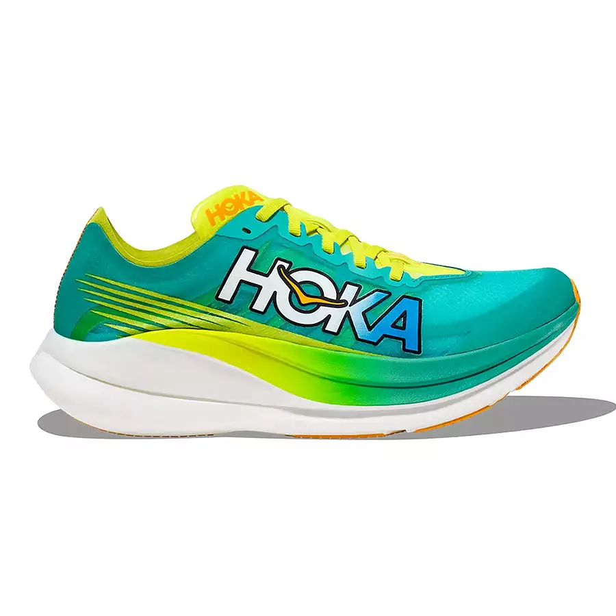 Hoka One One Rocket X2 Verde Amarillo