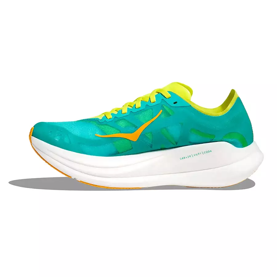 Hoka One One Rocket X2 Verde Amarillo