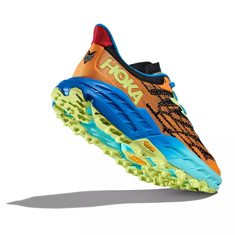 Hoka One One Speedgoat 5 Naranja Azul Verde