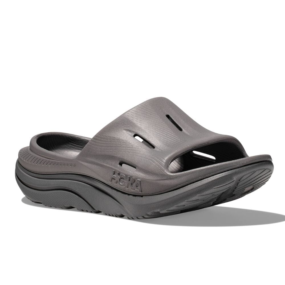 Hoka Ora Recovery Slide 3 - Grey & Grey