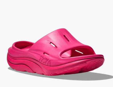 Hoka Ora Recovery Slide 3 - Pink Yarrow/Pink Yarrow