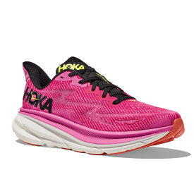 HOKA Women's Clifton 9 Raspberry/Strawberry