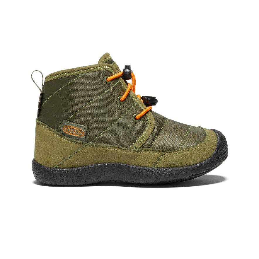 Little Kids' Howser II Waterproof Chukka  |  Capulet Olive/Russet Orange