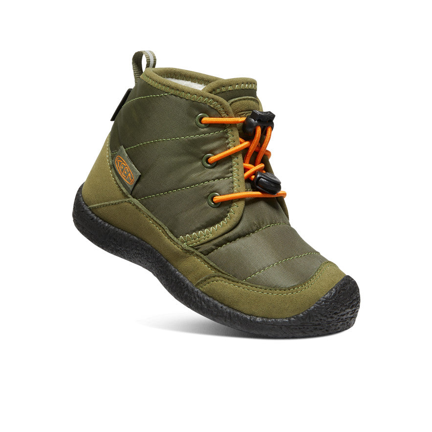 Little Kids' Howser II Waterproof Chukka  |  Capulet Olive/Russet Orange