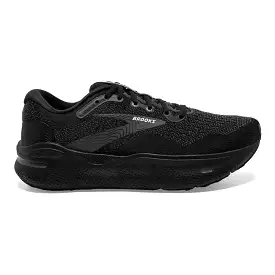 Men's Brooks Ghost Max, Black/Black/Ebony, 7.5 D Medium