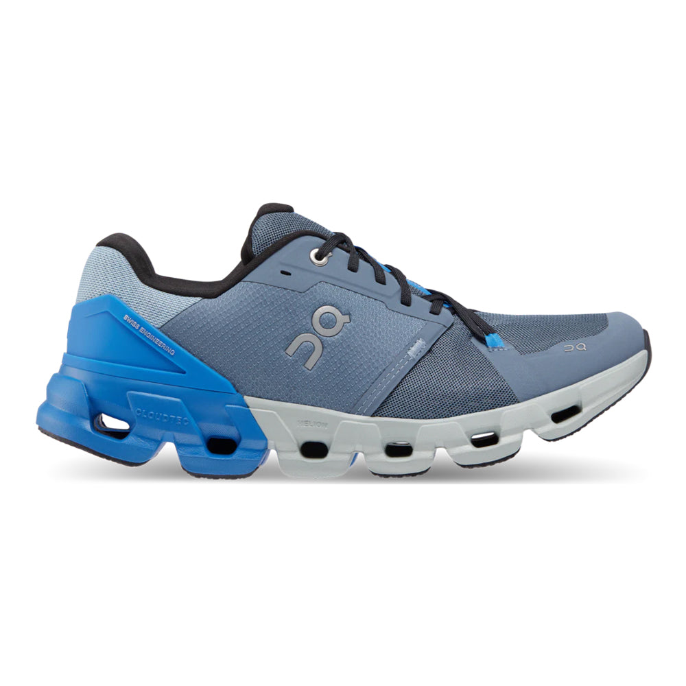 Men's On Cloudflyer 4, Metal/Lapis, 12.5 D Medium