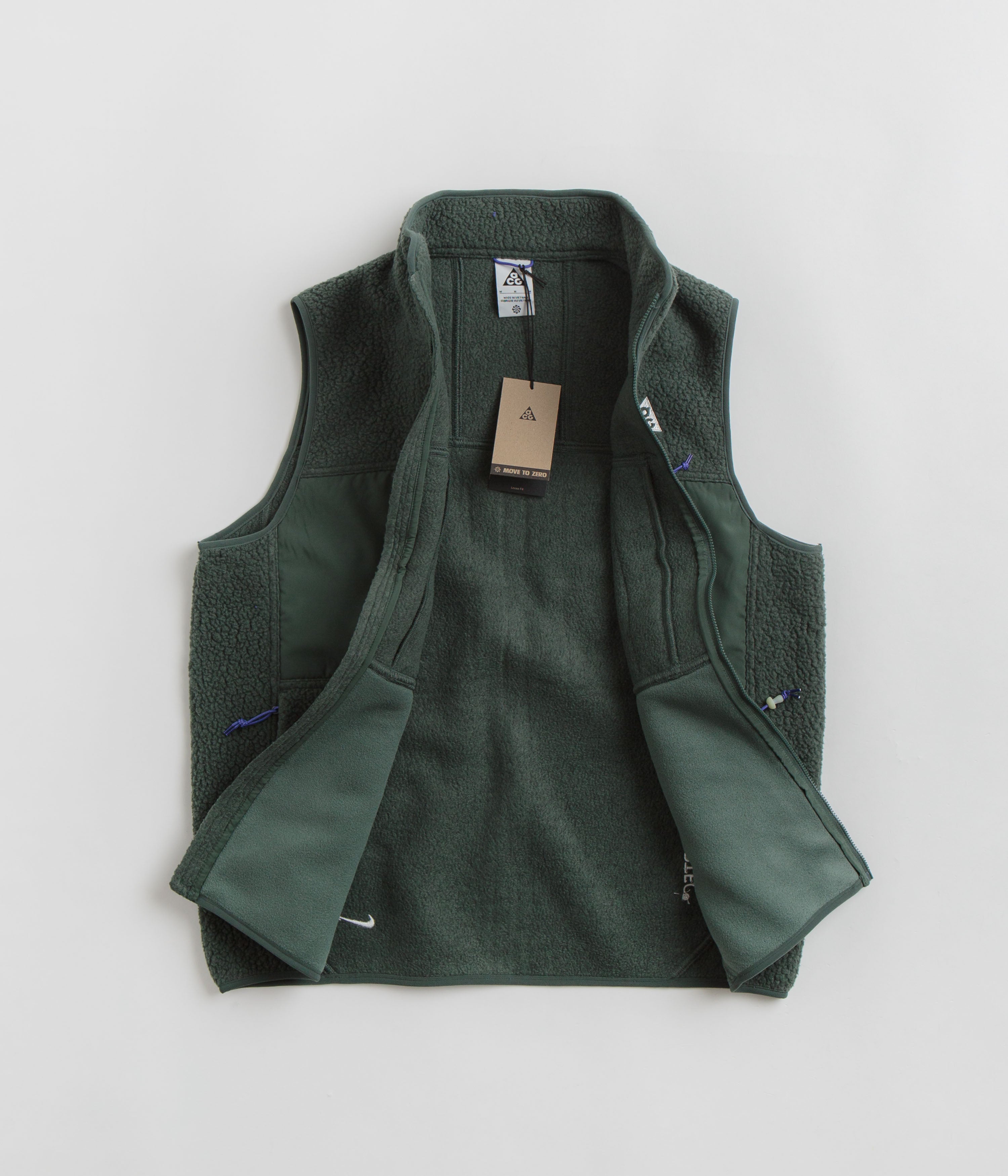 Nike ACG Arctic Wolf Vest - Vintage Green / Vintage Green / Summit White