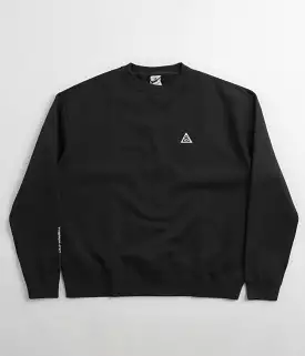 Nike ACG Tuff Fleece Crewneck Sweatshirt - Black / Black / Summit White