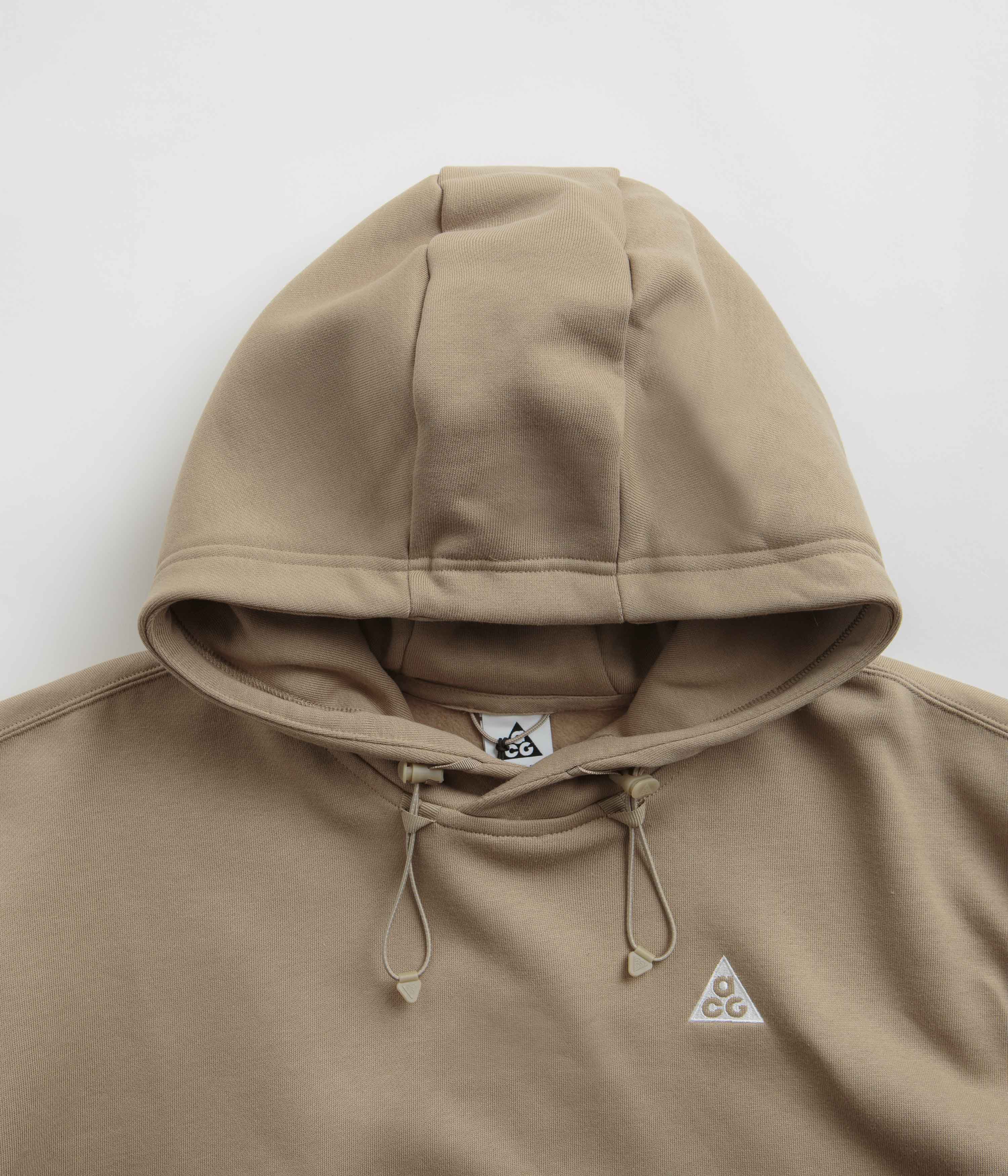 Nike ACG Tuff Fleece Hoodie - Khaki / Summit White / Summit White