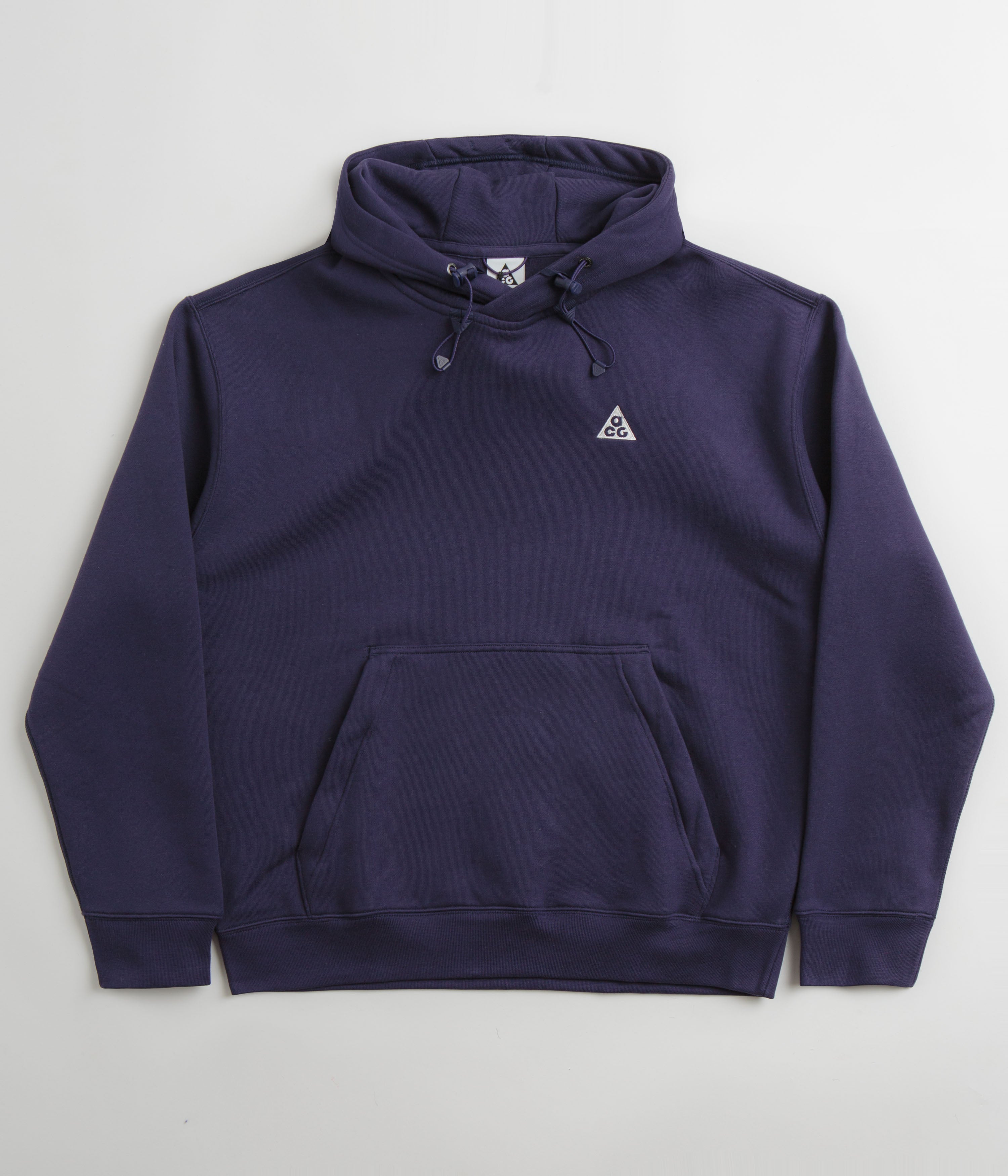 Nike ACG Tuff Fleece Hoodie - Purple Ink / Summit White / Summit White