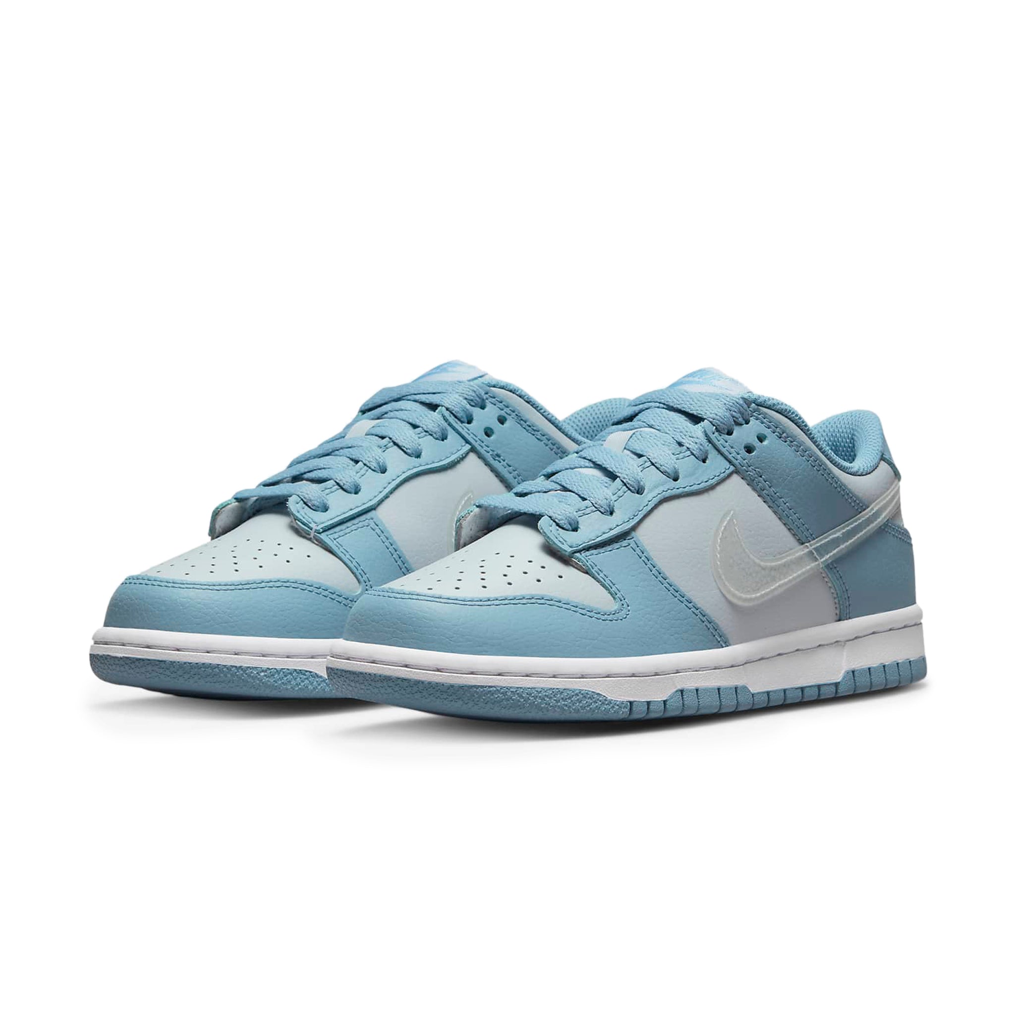 Nike Dunk Low Aura Clear Blue Swoosh (GS)