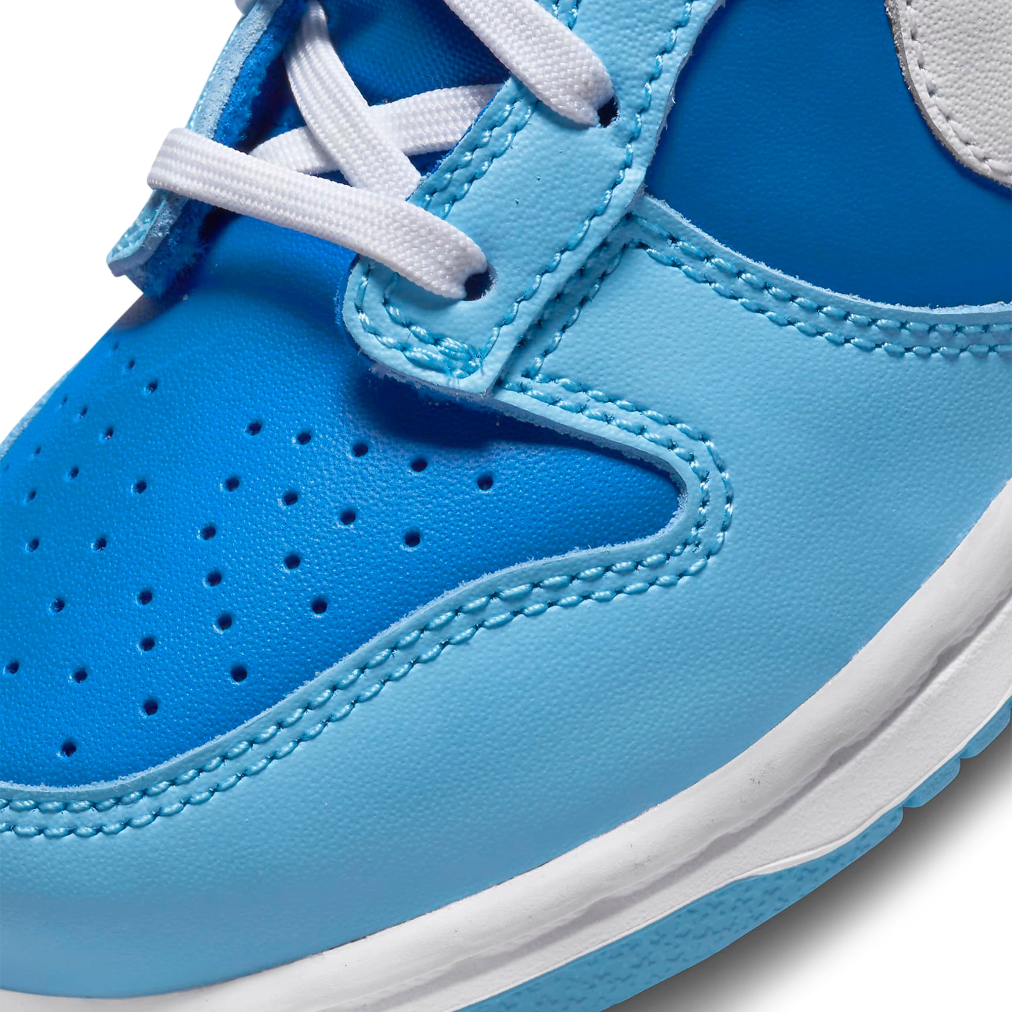 Nike Dunk Low Retro QS Flash White Argon Blue Flash (PS)