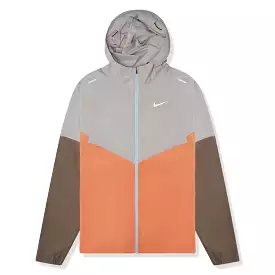 Nike Repel Packable Orange Brown Windrunner Jacket