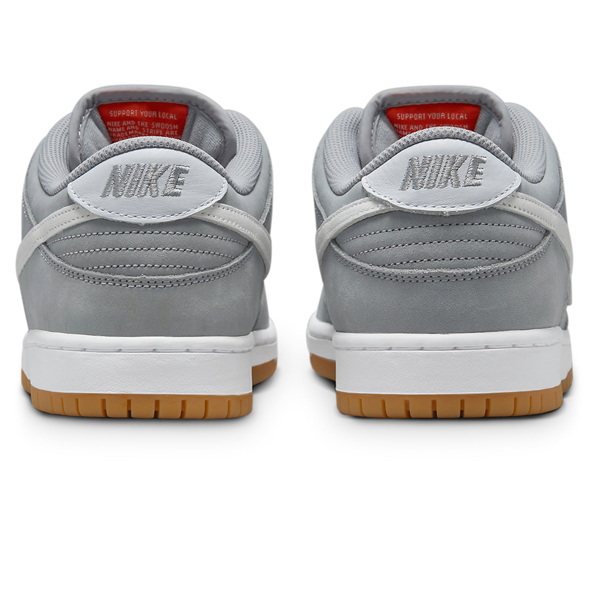 Nike SB Dunk Low Pro ISO Orange Label Wolf Grey Gum