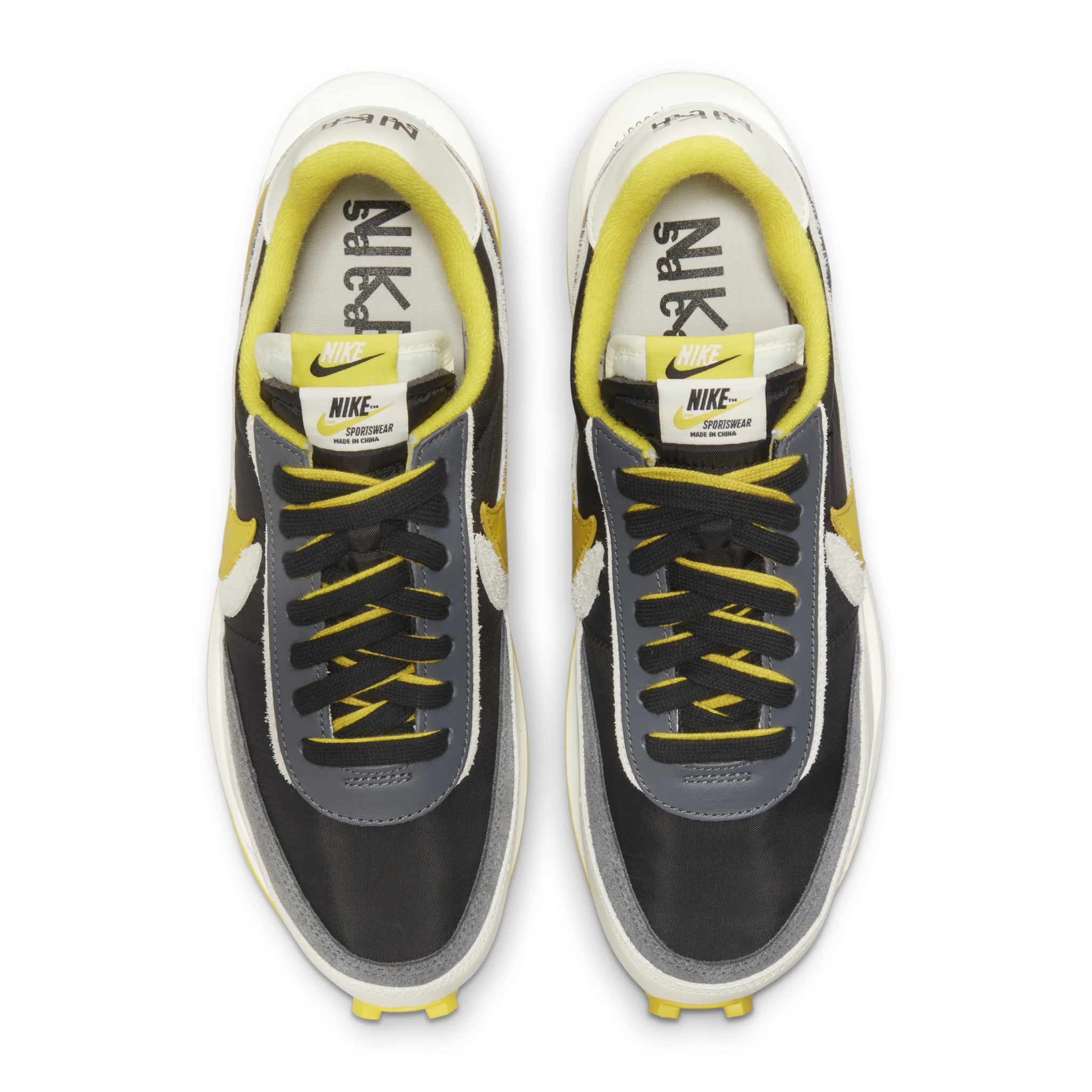 Nike x Sacai LD Waffle Undercover Black Bright Citron