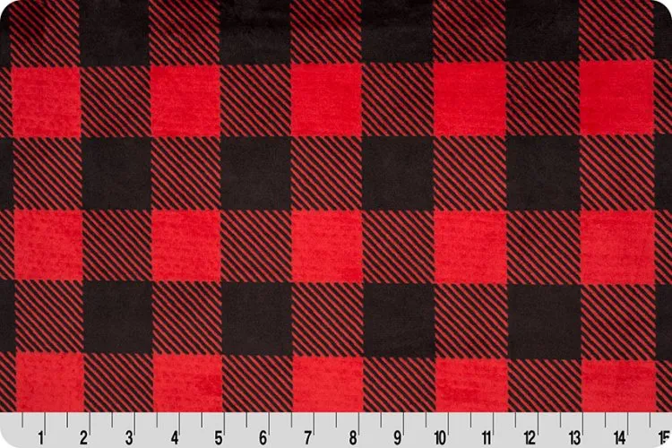 Red & Black Buffalo Check Cuddle Blanket