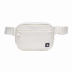 Solid Off White Belt Bag