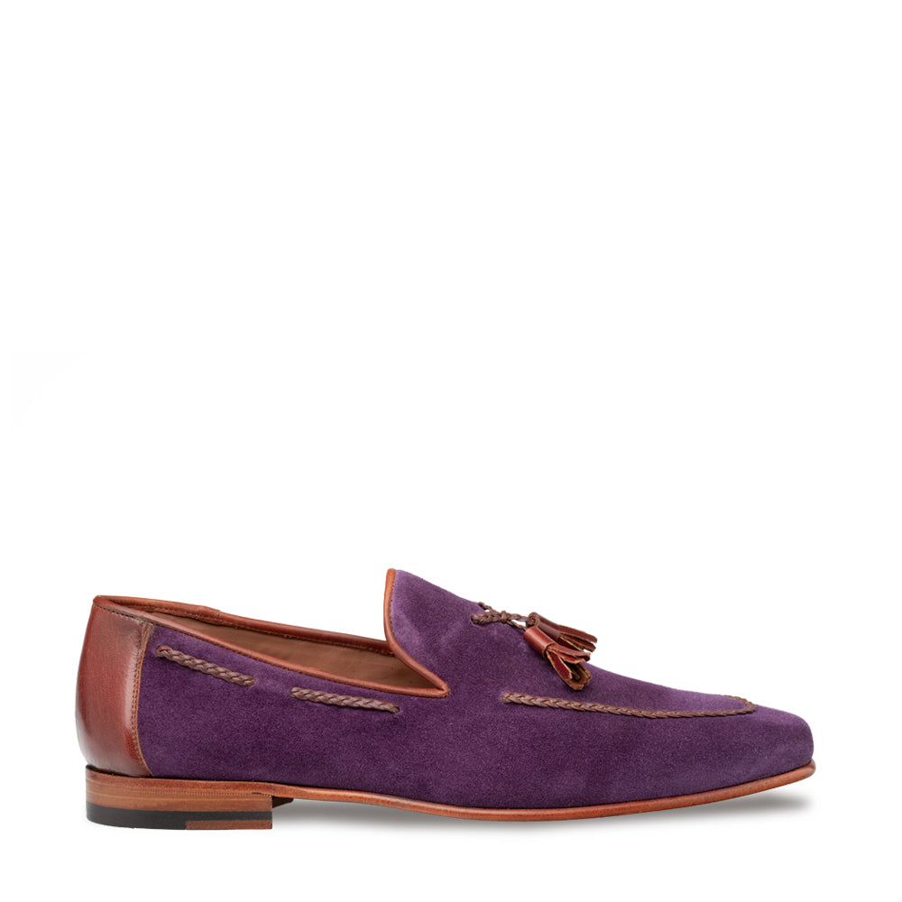 Suede Tassel Slip On