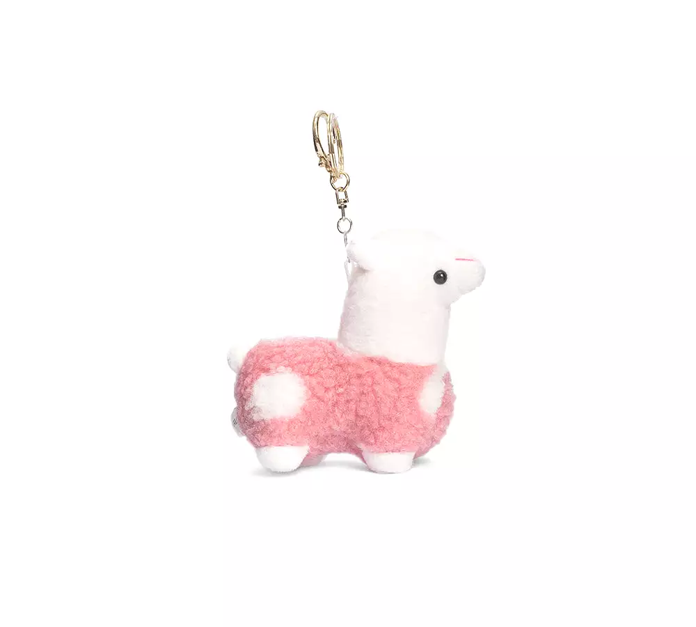 UGG AUSTRALIAN SHEPHERD Cute Plush Alpaca Keyring