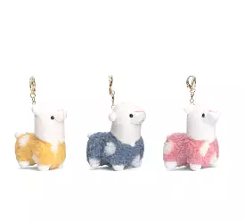 UGG AUSTRALIAN SHEPHERD Cute Plush Alpaca Keyring