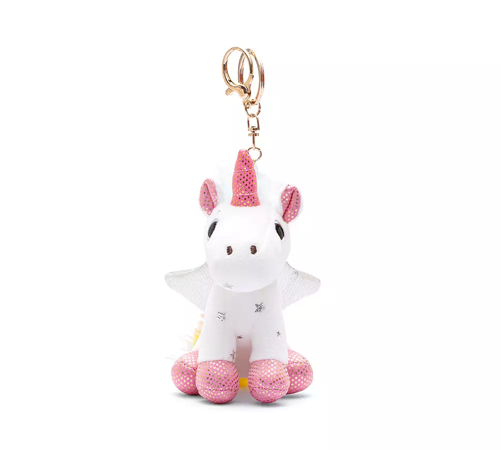 UGG AUSTRALIAN SHEPHERD Cute Plush Unicorn Keyring