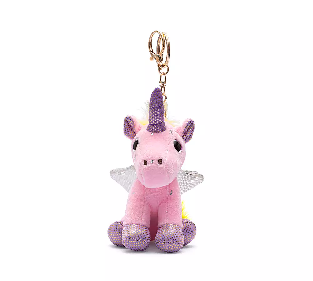 UGG AUSTRALIAN SHEPHERD Cute Plush Unicorn Keyring