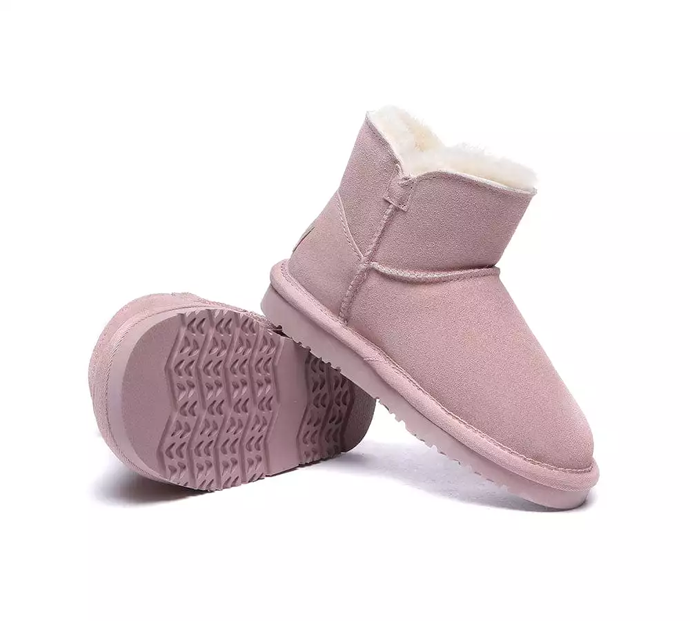 UGG Australian Shepherd Ugg Boots Nolan Kids Mini Button