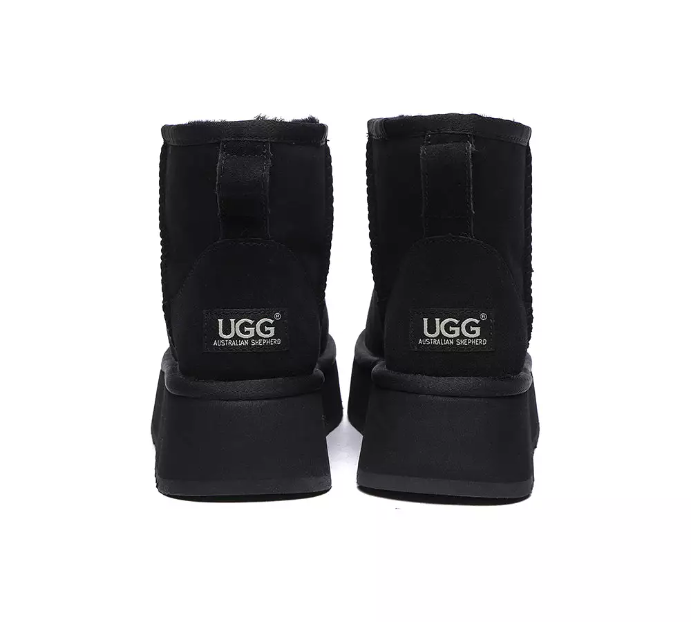 UGG Australian Shepherd Ugg Mini Platform Ugg Boots Thick Bottom Mini Classic