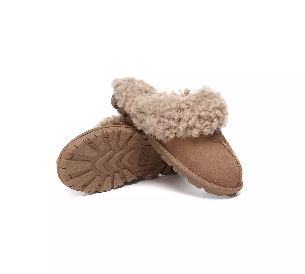 UGG AUSTRALIAN SHEPHERD Ugg Slipper Double Faced Sheepskin Waffle Curly