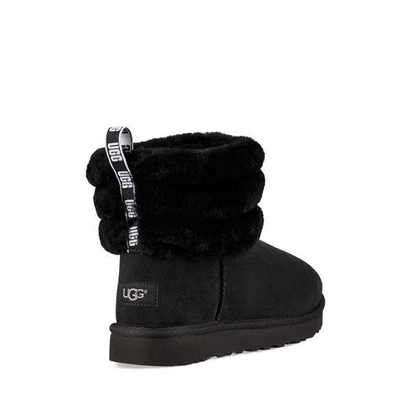 UGG Fluff Mini Quilted Black     